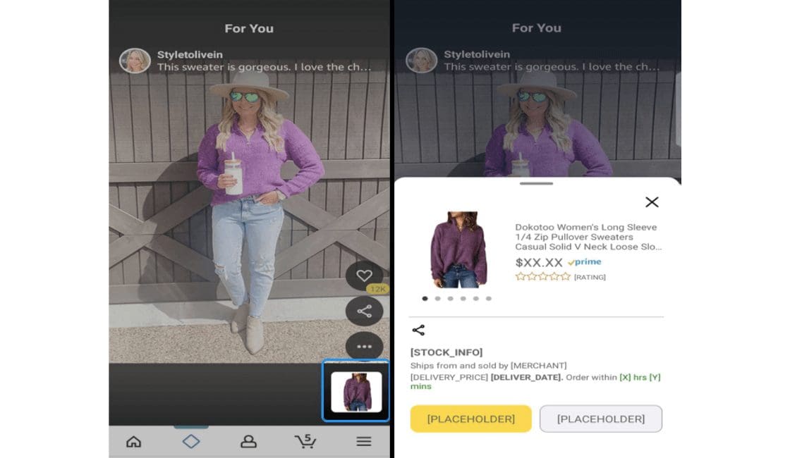 Amazon se inspira en TikTok