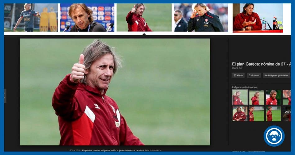 descarga una imagen referencial para realizar la caricatura