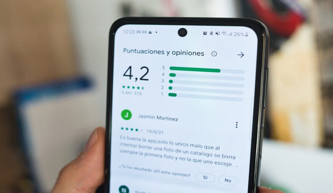 Google Play Store calificación Google Play Store sistema de calificaciones