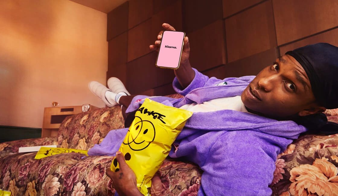 Publicidad de Klarna con A$AP Rocky 