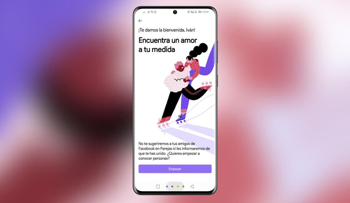 App de citas en Facebook