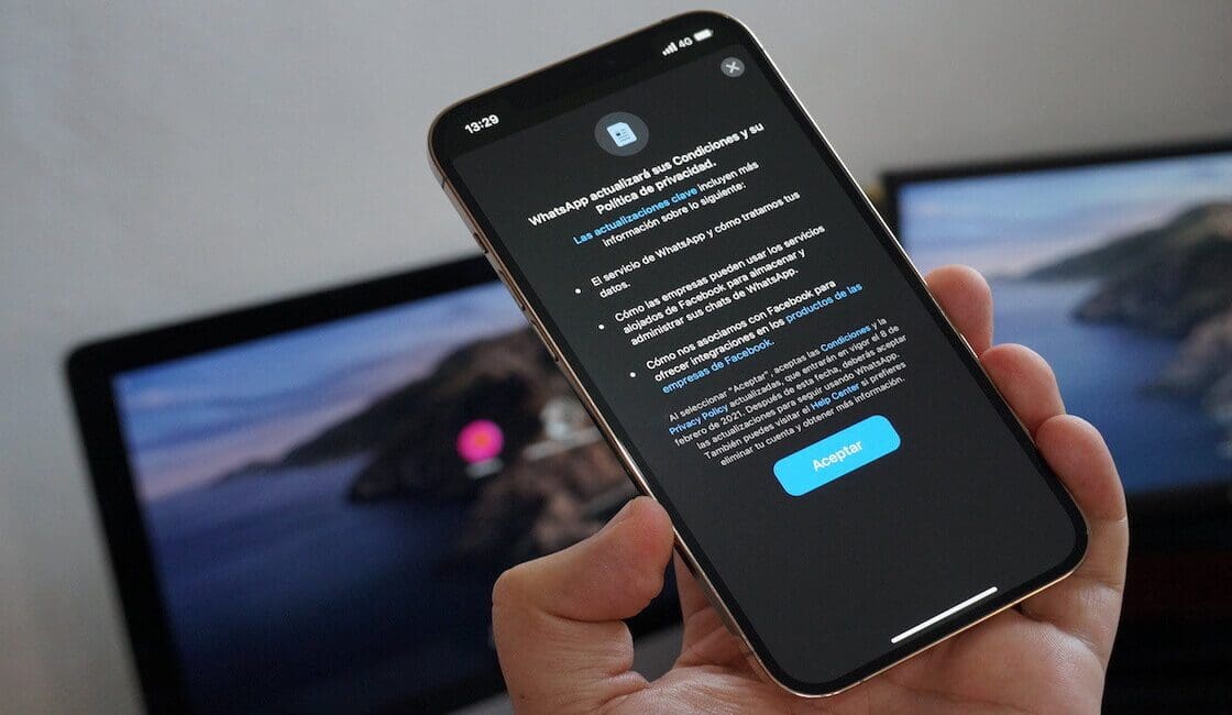 Políticas de privacidad en WhatsApp 