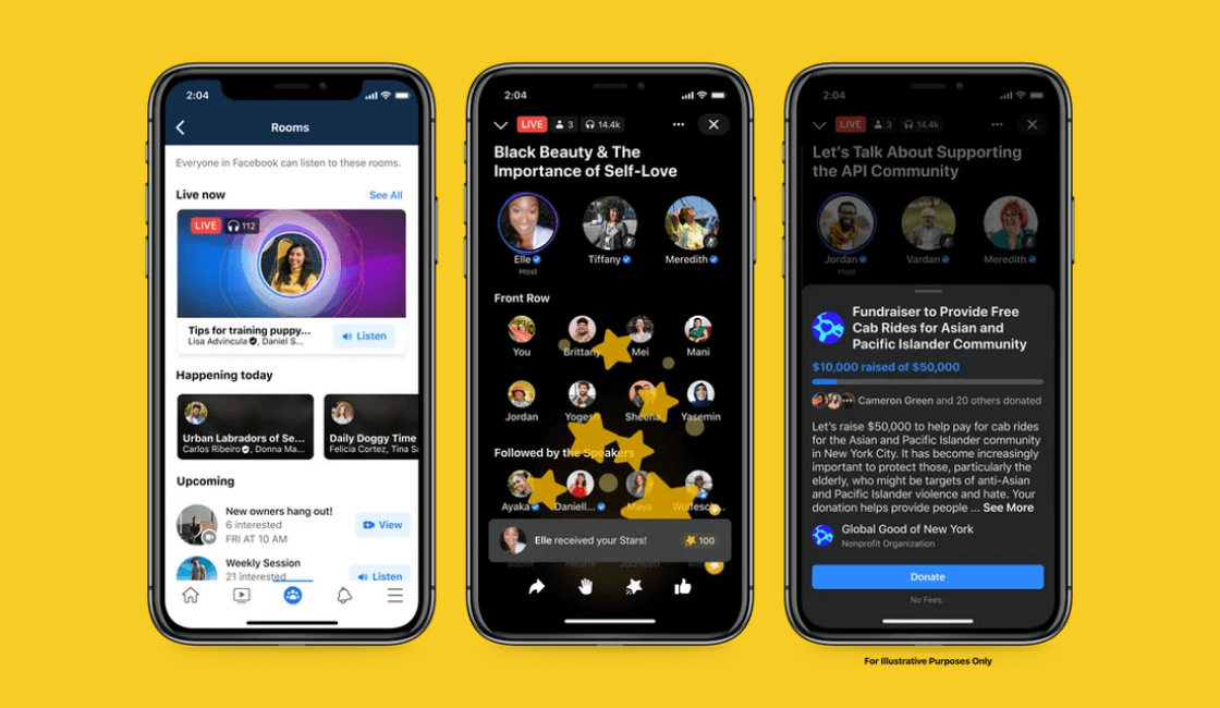 Facebook funciones de audio Facebook funciones de audio